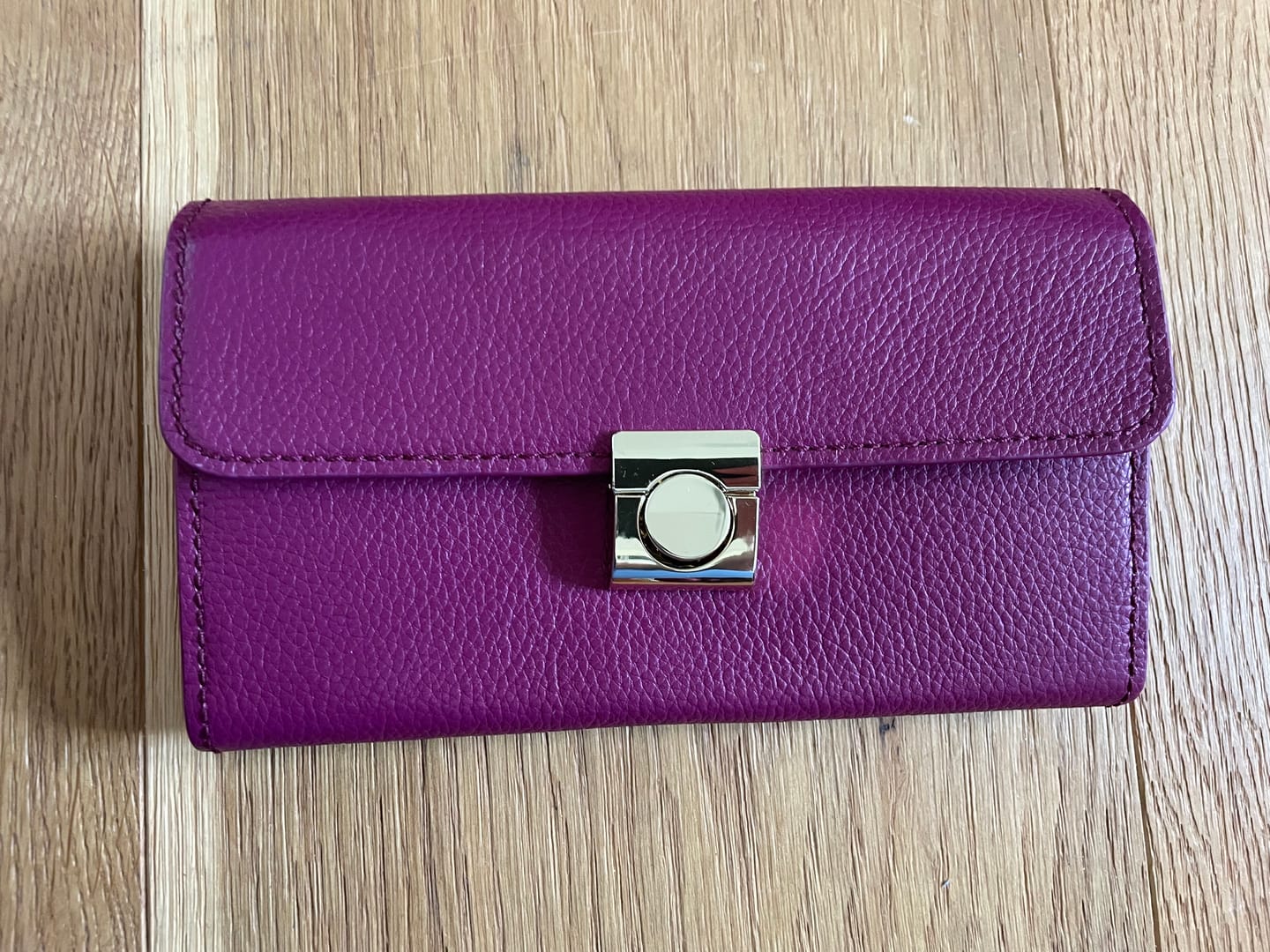 Customer photo review of DIY-Box: The Flap Wallet