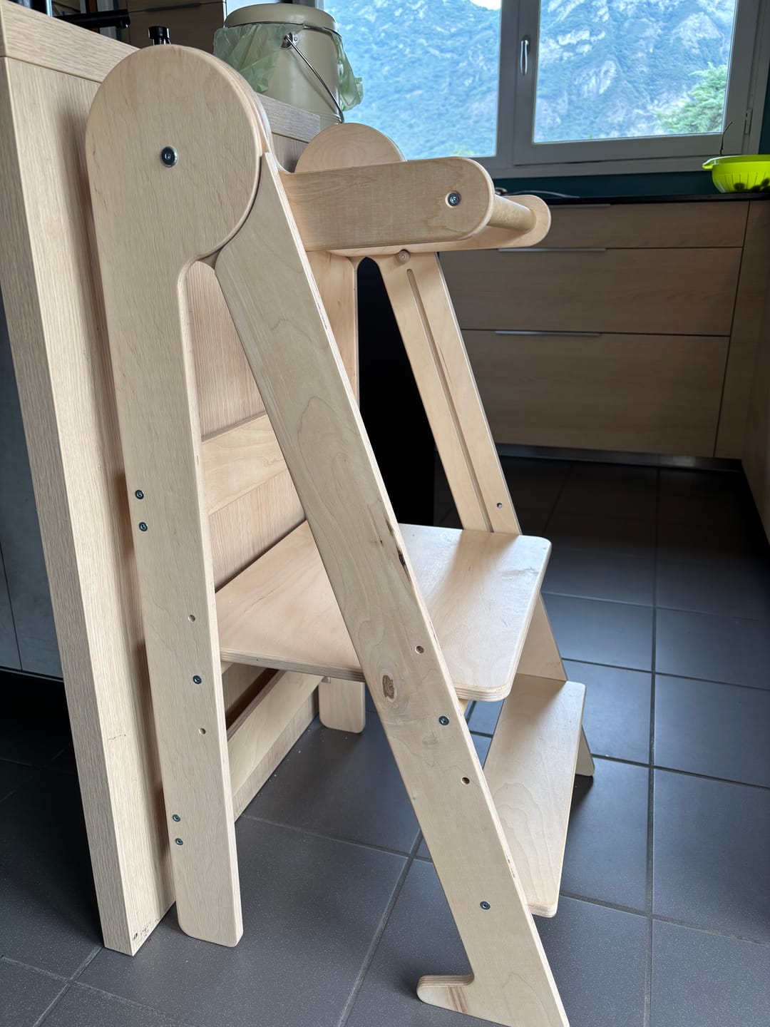 Customer photo review of Foldable Learning Tower