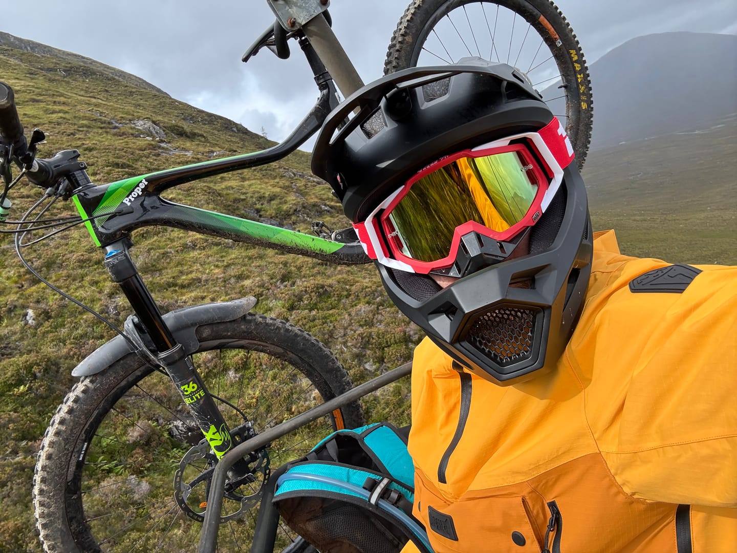 Customer photo review of Ripknot™ | Waterproof Anorak | Radiation Yella