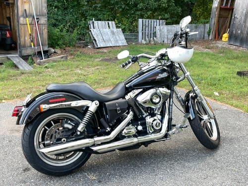 Customer photo review of H-D® Dyna Bolt On Battery Bag - DBB01