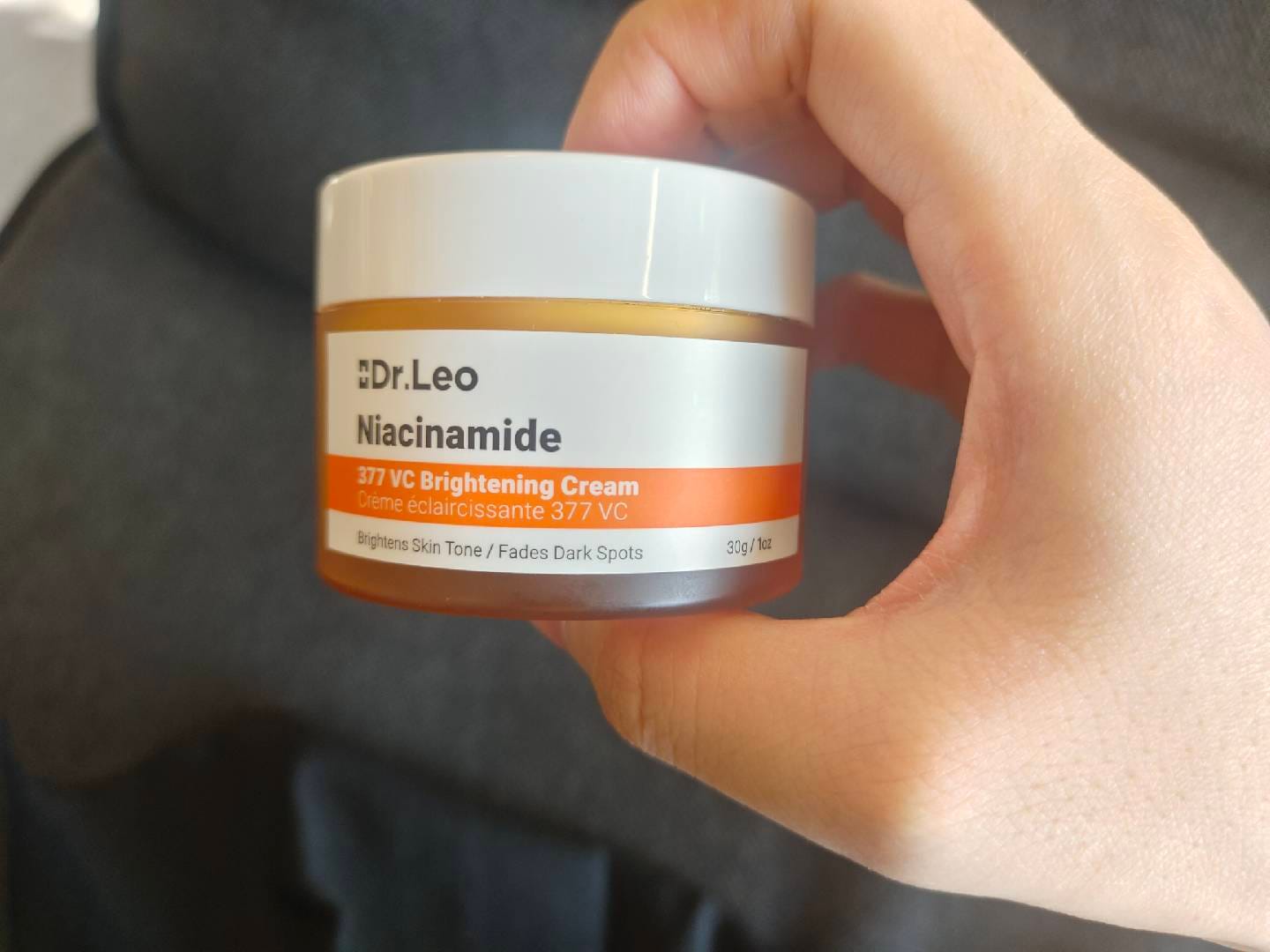 Customer photo review of Dr.Leo 377 VC Crema Blanqueadora y Antimanchas