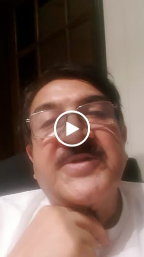 Customer video review of Folding Hiking Stick - Single piece - Random color