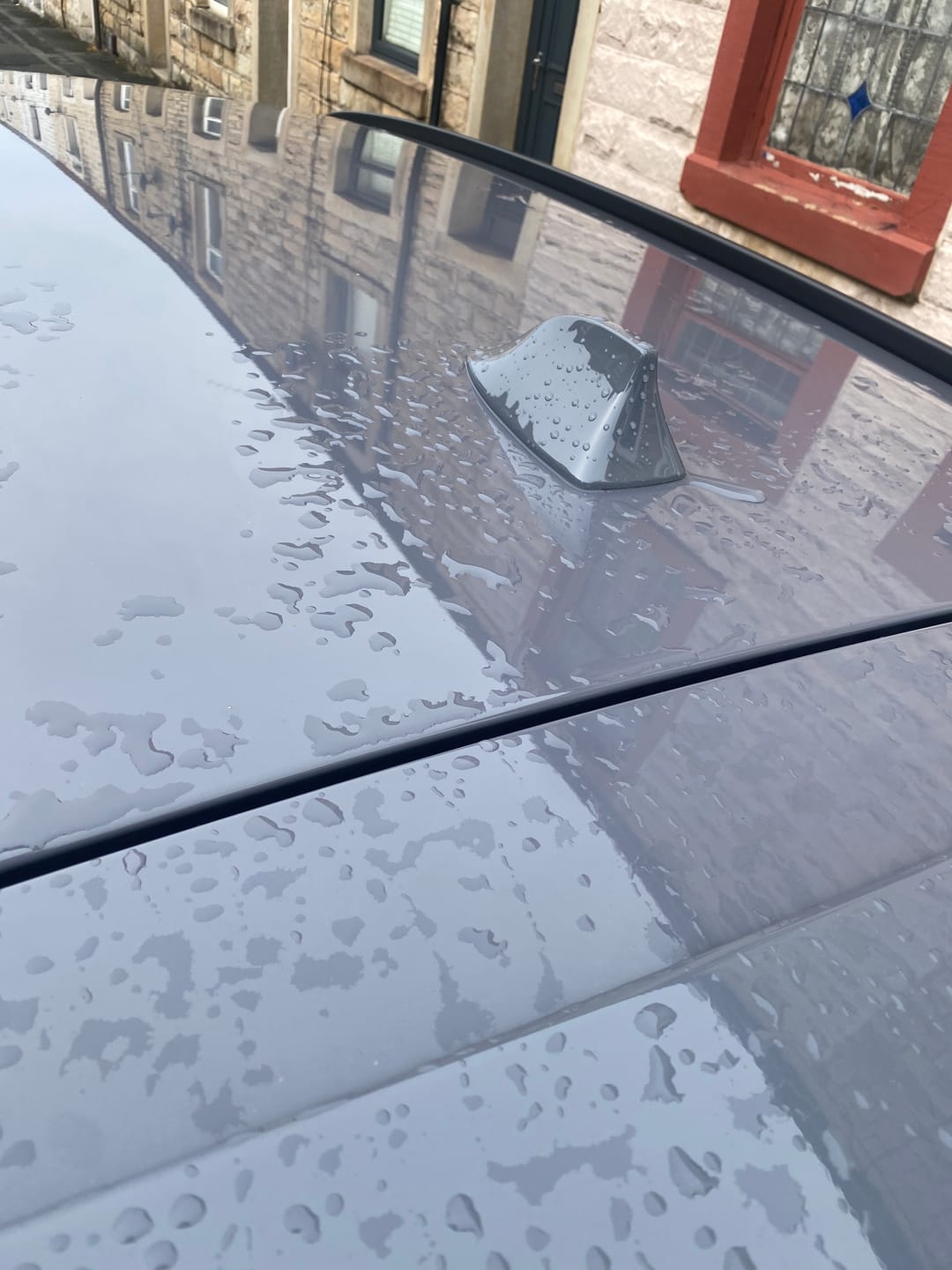 Customer photo review of 'Shark Fin' Aerial (Painted) - Mk3/3.5 Ford Focus / Mk8 Ford Fiesta