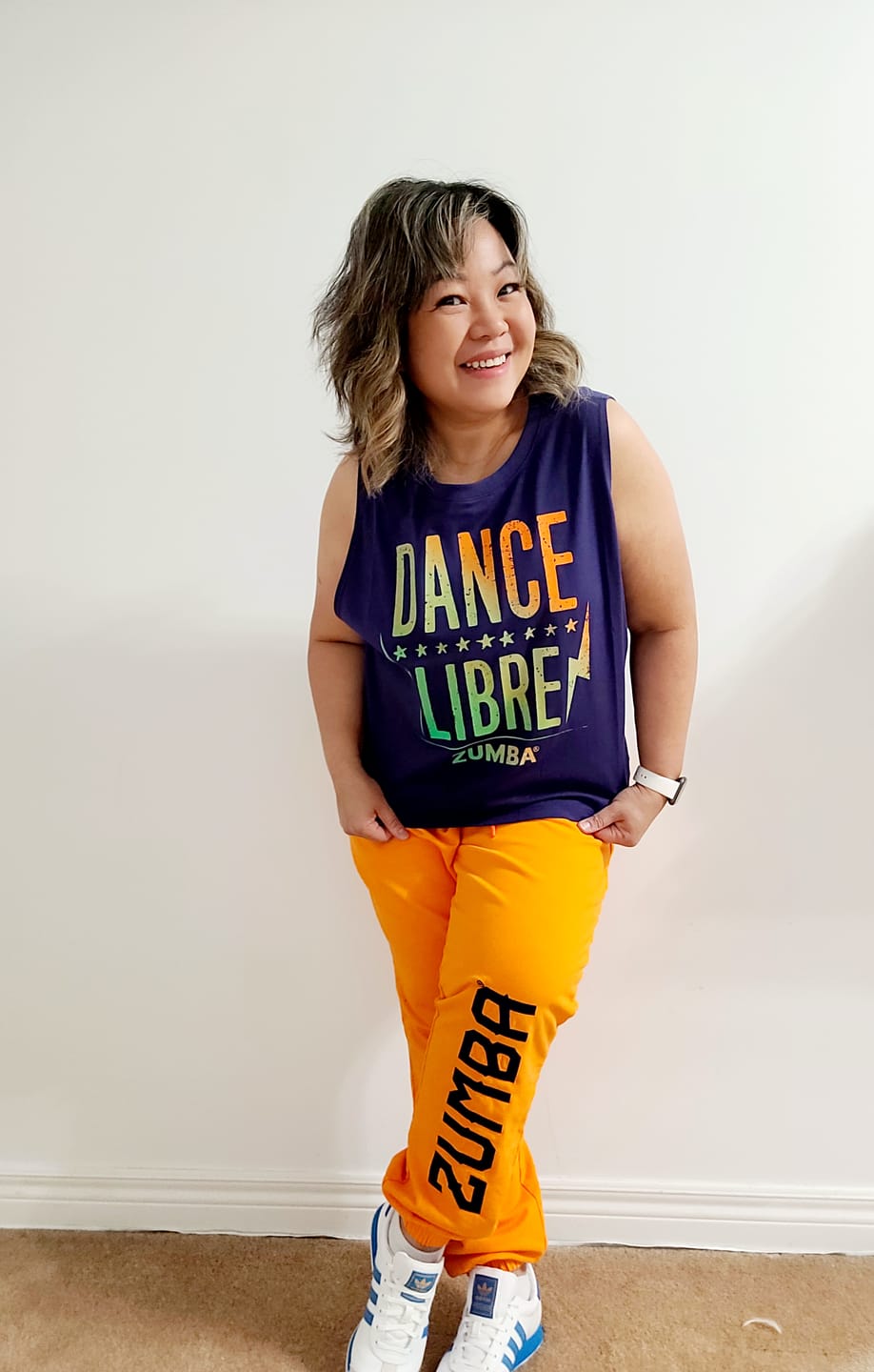 Customer photo review of Zumba Libre Slouch Sweatpants