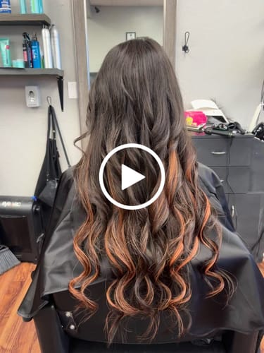 Customer video review of Virgin Genius Weft Hair Extensions Copper Red #33