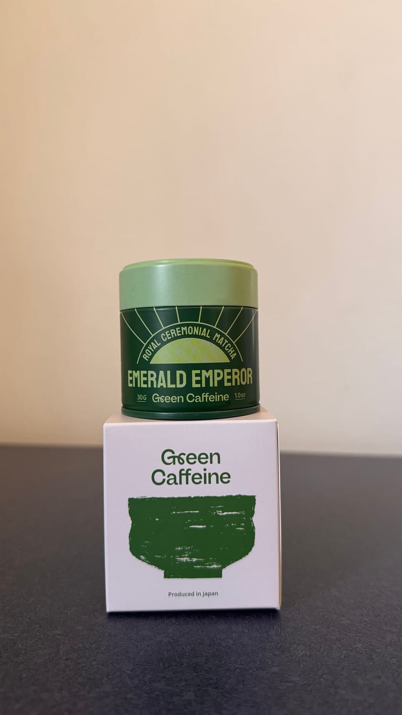 Customer photo review of Emerald Emperor - Royal Ceremonial Matcha
