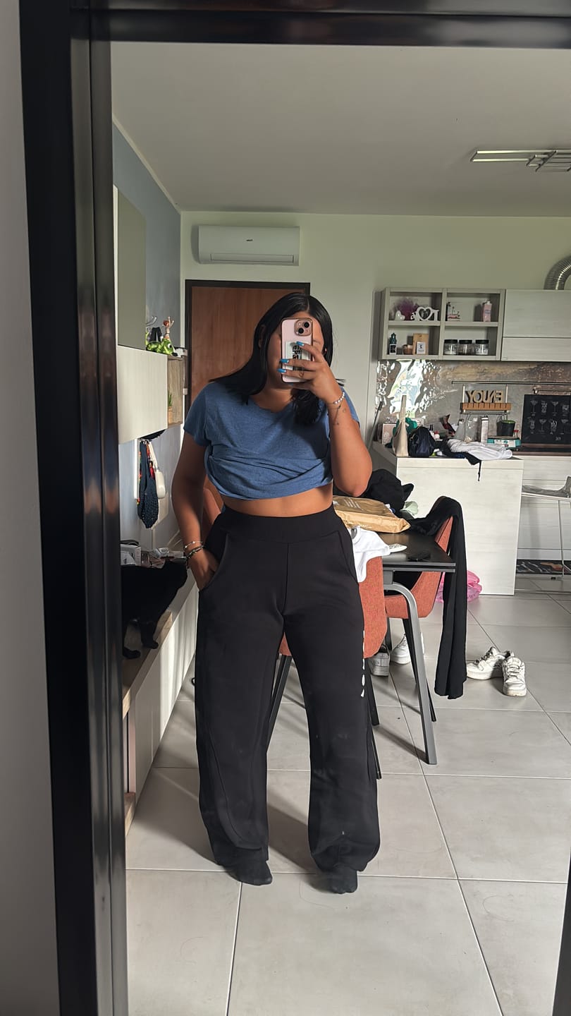 Customer photo review of Pantalone Baggy Ikonic FW 24/25 Nero