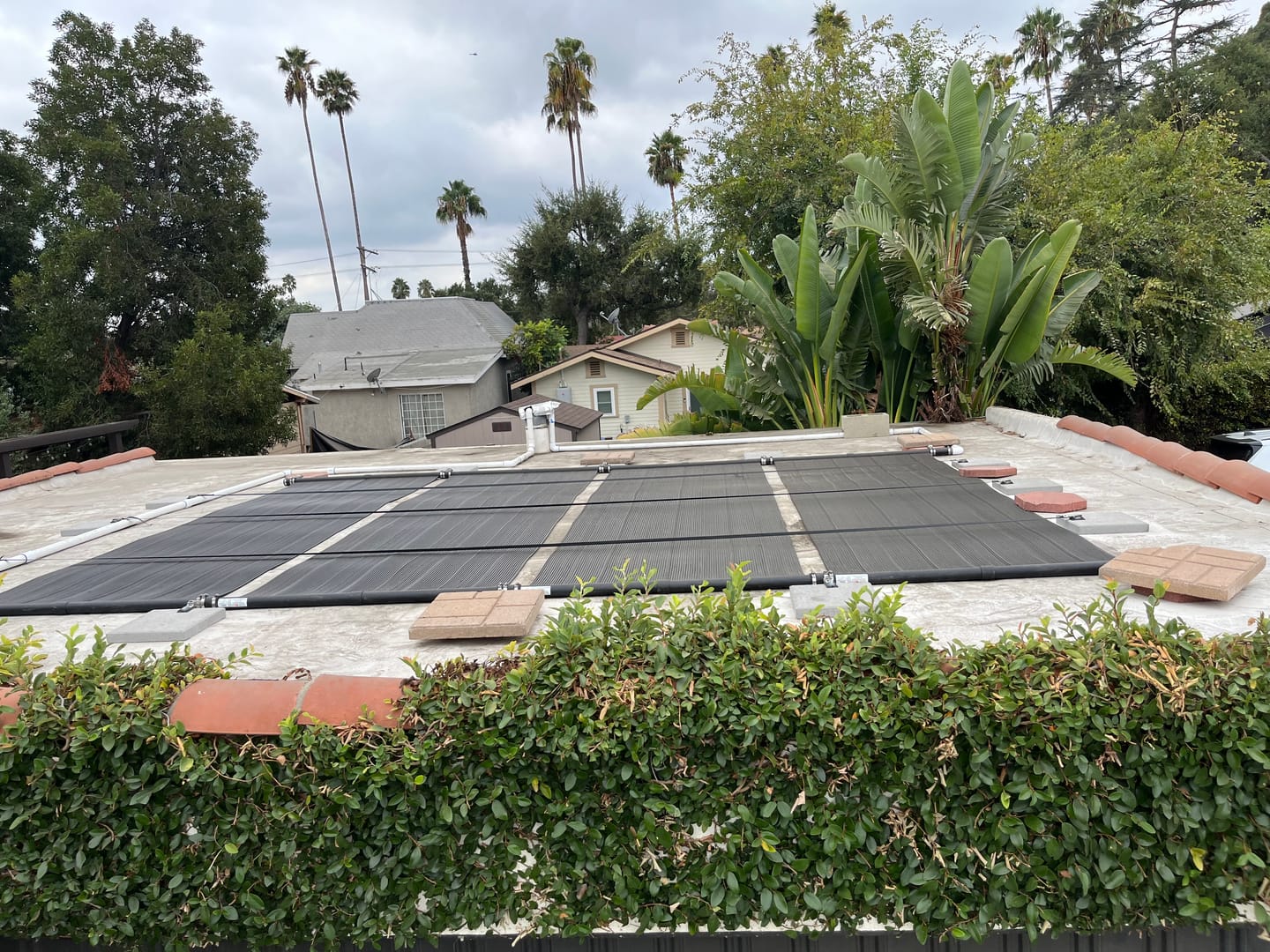 Customer photo review of SwimEasy High-Performance Solar Pool Heater Panel Replacement - Highest Performing Design - 15-20 Year Life Expectancy