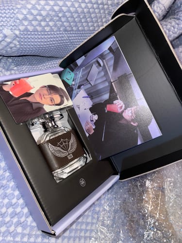 Customer photo review of ATEEZ HONGJOONG - FAITH 2024 BIRTHDAY MD PERFUME
