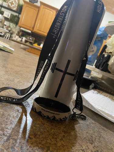 Customer photo review of Daily Bible Verse Wristband