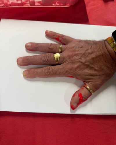 Customer photo review of Palestine Heritage Ring