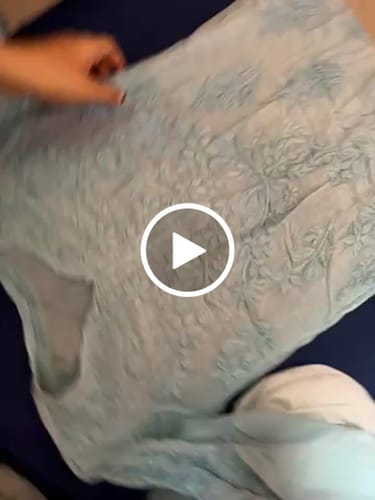 Customer video review of Heer Periwinkle Blue Luxe Muslin Kurta