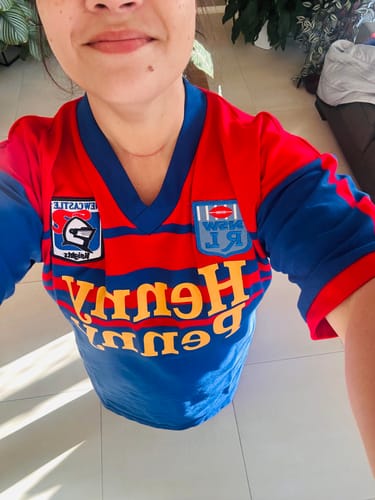 Customer photo review of 1988 Knights Retro Jersey