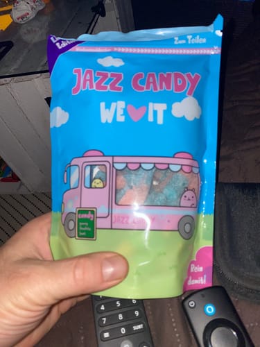Customer photo review of Bubble Gum Flaschen (450g)