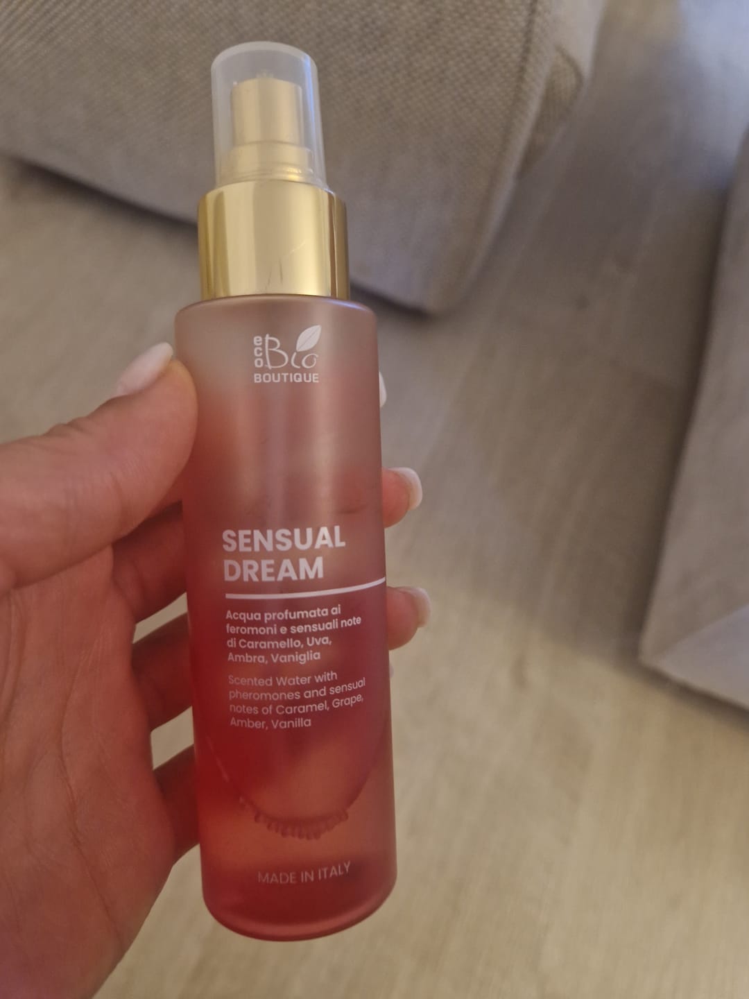 Customer photo review of Sensual Dream - Agua Perfumada