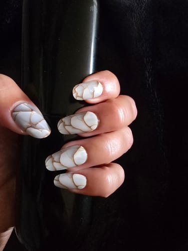 Anja S. review of UV Gel: Angel Marble image 1 out of 1