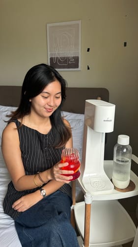 Customer photo review of Sodarizer Spark: Soda and Seltzer Water Maker