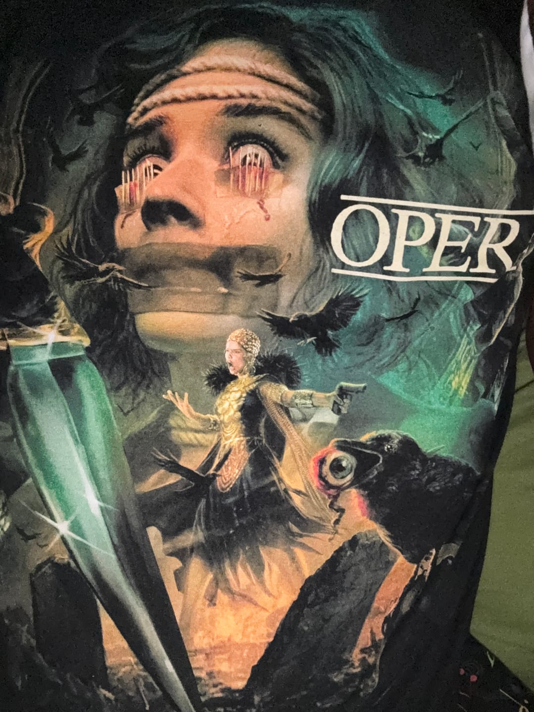 Customer photo review of DARIO ARGENTO'S OPERA - T-SHIRT