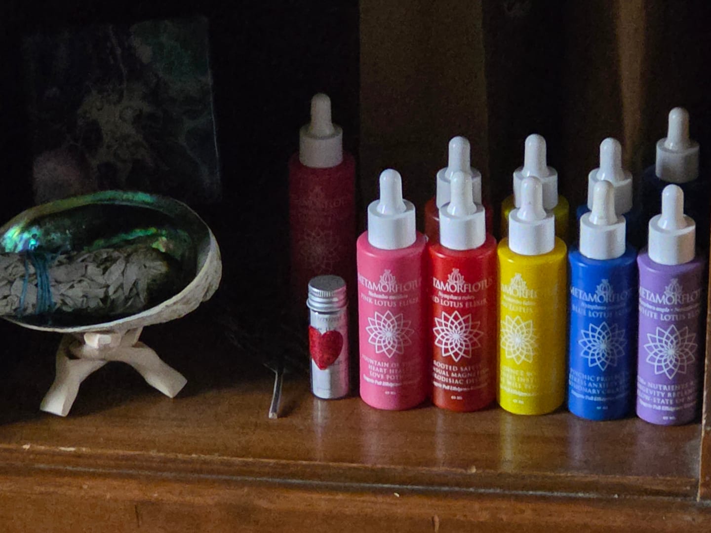 Customer photo review of Full Lotus Spagryic Elixir Quintet Set