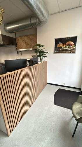 Customer photo review of Natural Oak Wall Panel | Luxury 3-Sided Wood Veneer