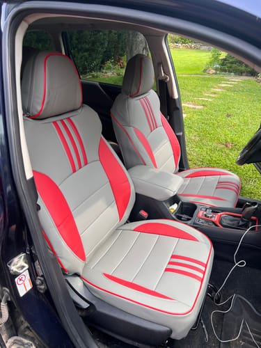 Customer photo review of Premium Custom-Fit Seat Covers