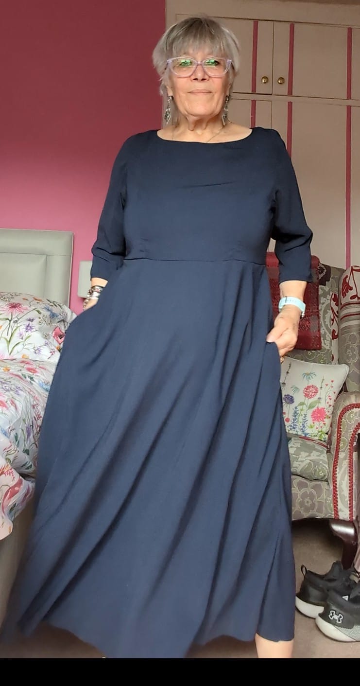 Customer photo review of Plain Peachskin Fabric