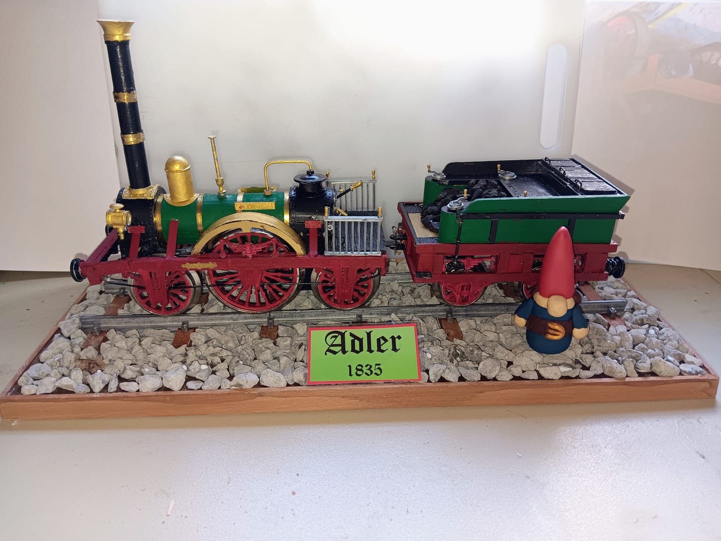 Customer photo review of Maqueta Tren Adler