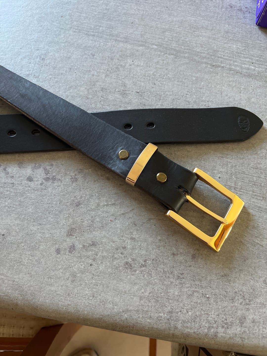 Customer photo review of Leather offcuts