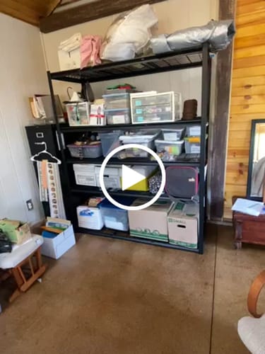 Customer video review of REIBII Garage Shelving 60"W Adjustable Heavy Duty Metal Shelving Rust-Resistant Garage Organization for Warehouse, Basement,Workshop