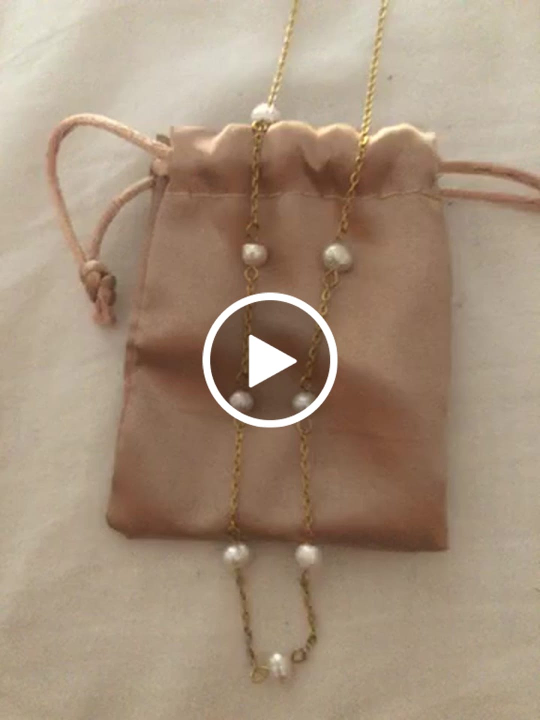 Customer video review of Laney Pearl Necklace