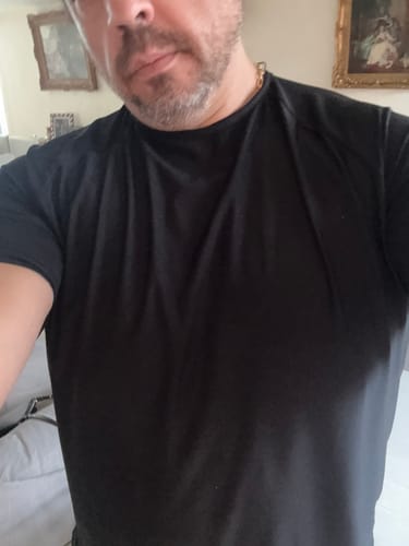 Customer photo review of Training Sport Tee - Black