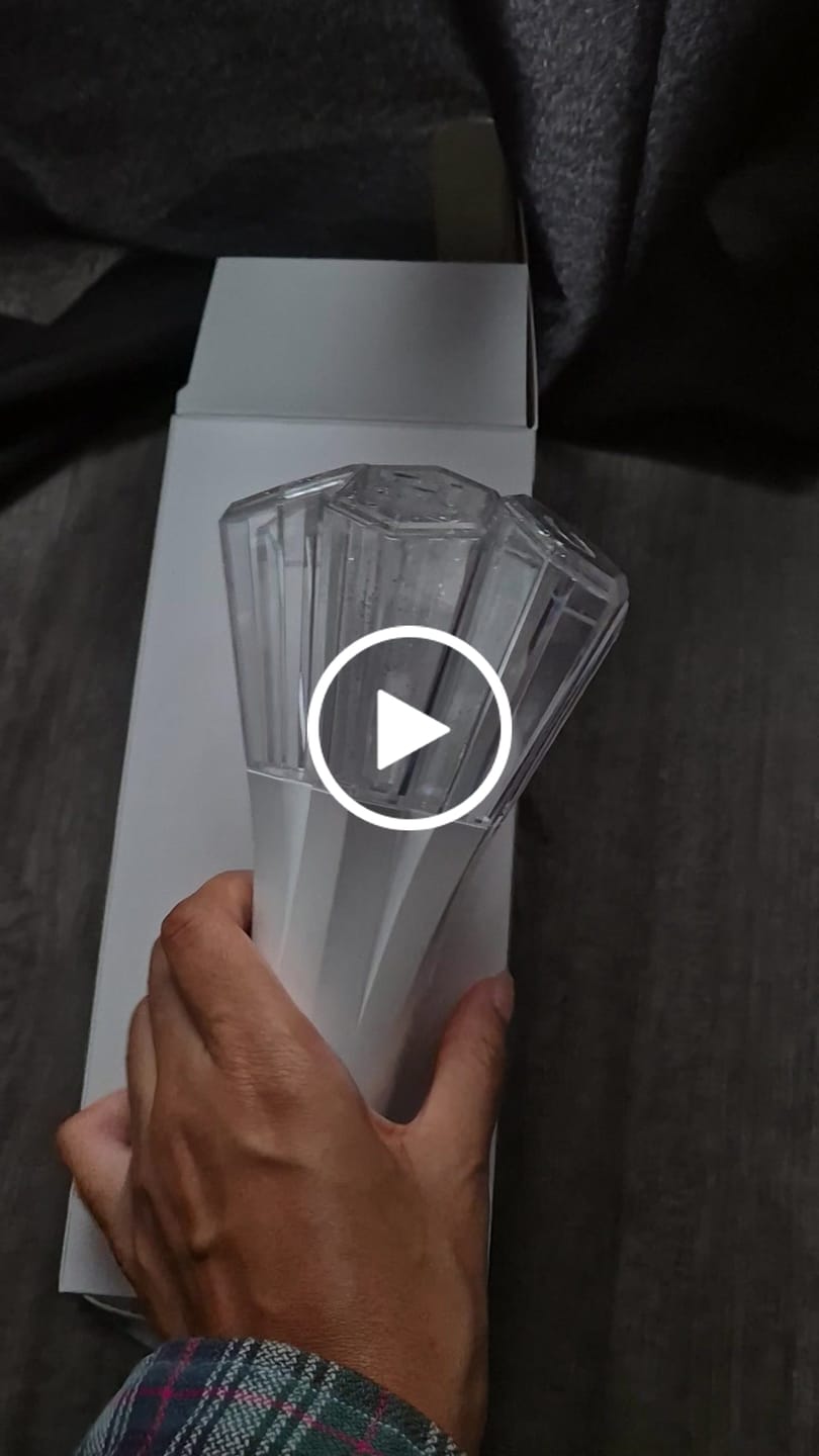Customer video review of WONHO - OFFICIAL LIGHTSTICK