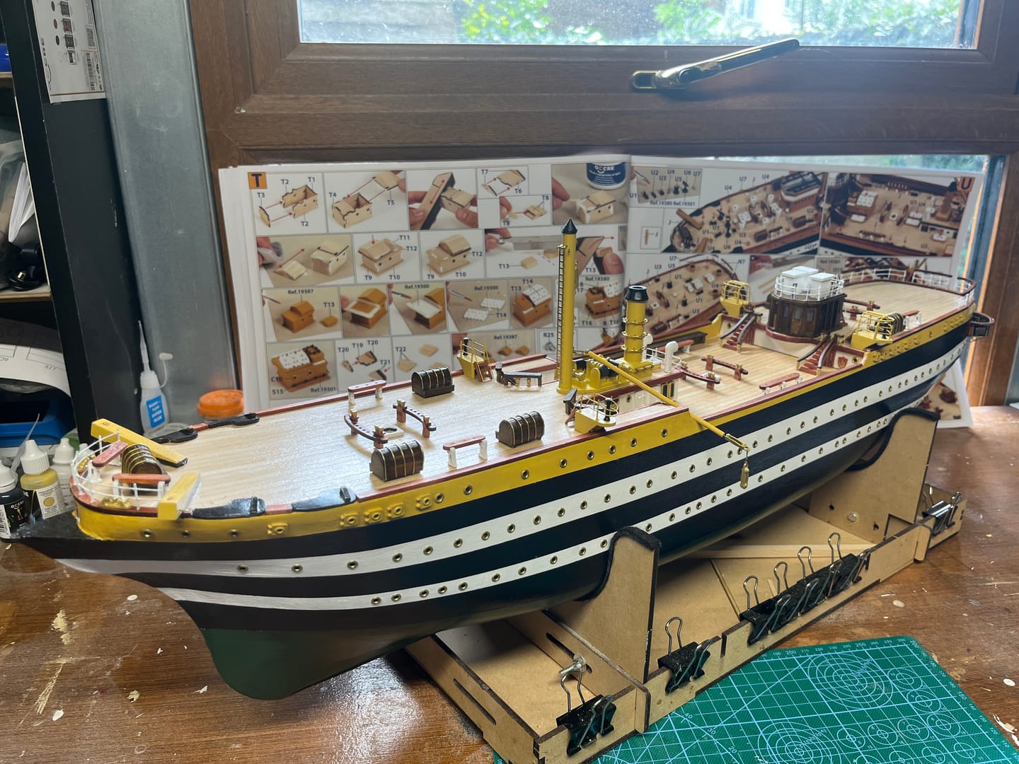 Customer photo review of Maqueta Barco Amerigo Vespucci