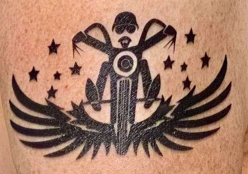 Customer photo review of Create Your Own Tattoo