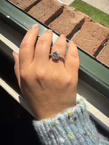Customer photo review of Anillo Flo + PIEDRA A ELECCION