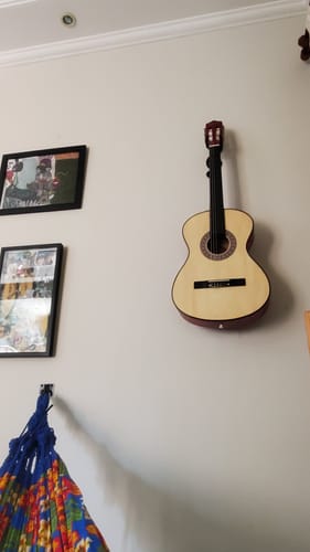 Customer photo review of Violão Musical Para Iniciantes Acústico Queen's