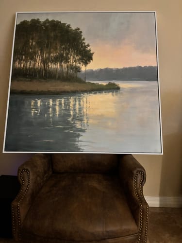 Customer photo review of Modern Abstract Painting #ABLS52