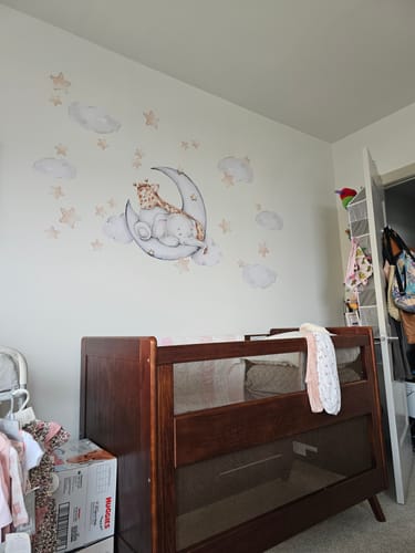 Customer photo review of Elephant & Giraffe on the Moon