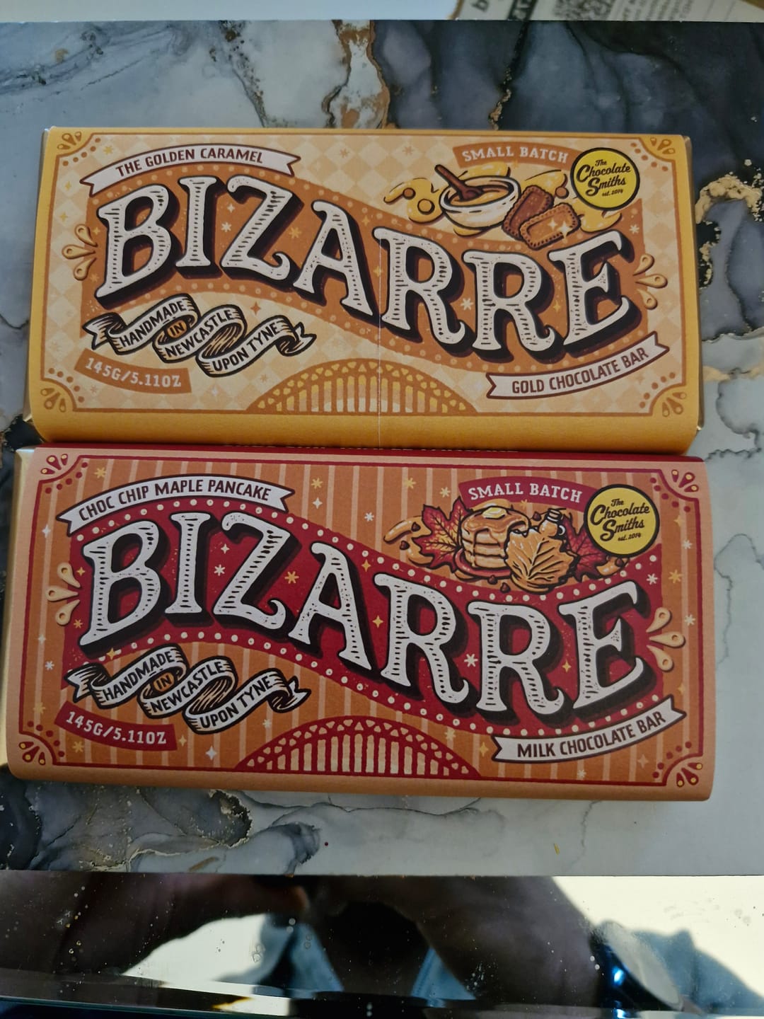 Customer photo review of The Golden Caramel Bizarre Bar 145g