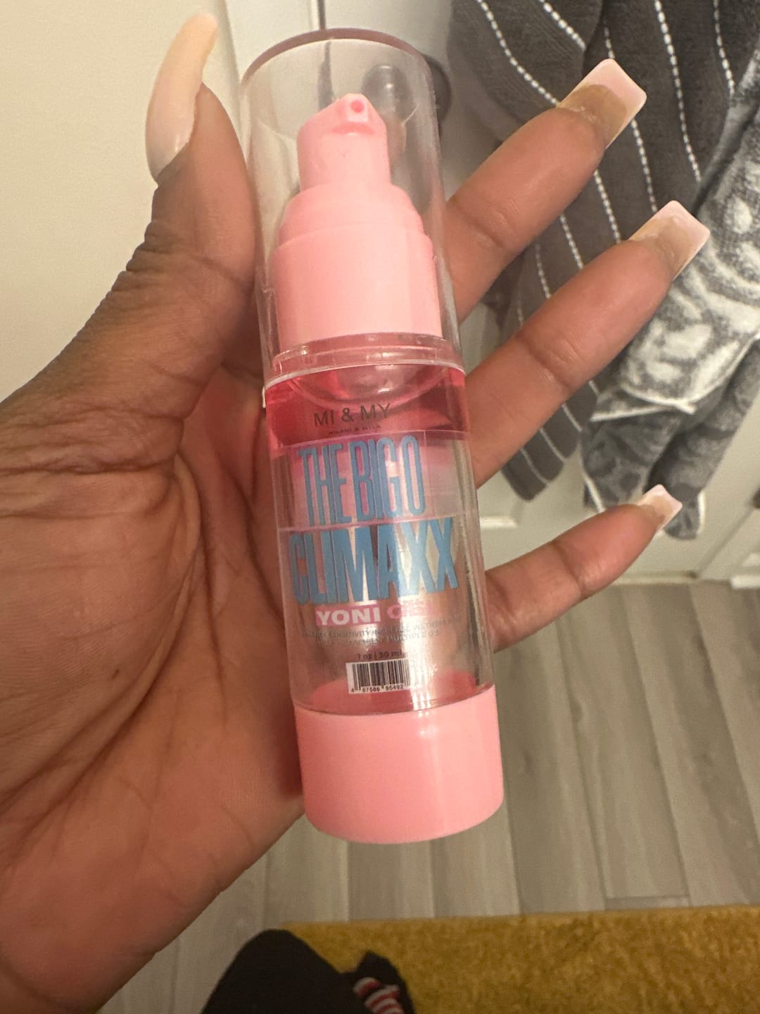 Customer photo review of The Big O CLIMAXX yoni gel