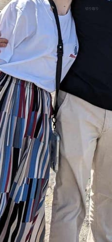 Customer photo review of Crossbody Phone Strap Black