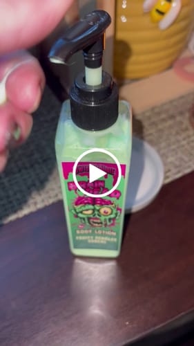 Customer video review of Brain Dead Body Lotion