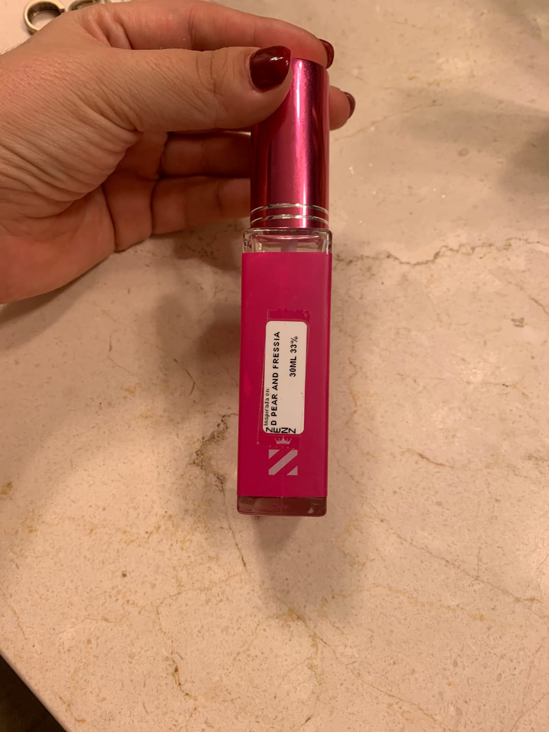 Customer photo review of Perfume Tendencia D PEAR AND FRESSIA zenz