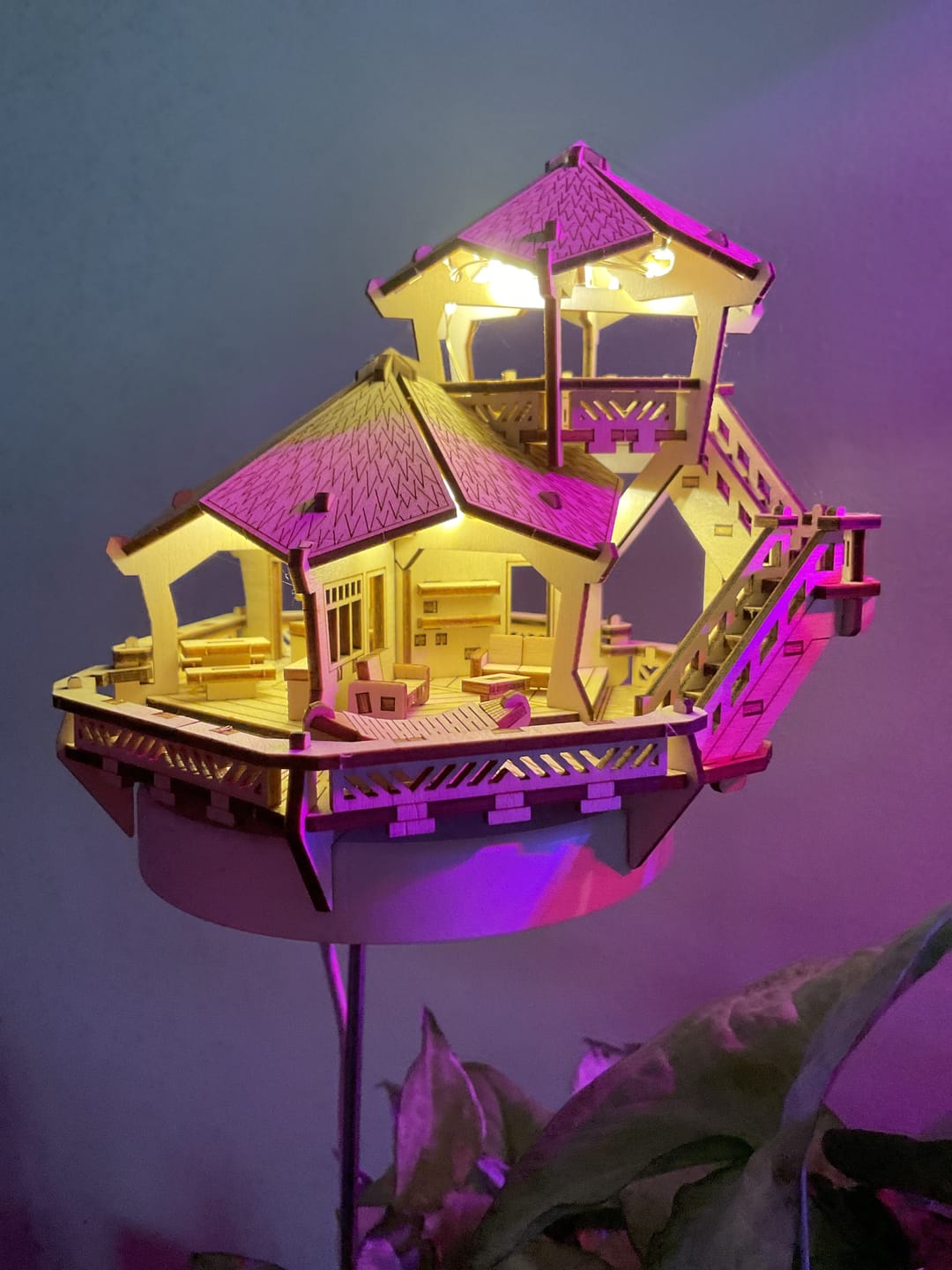 Island Cabana + Grow Light