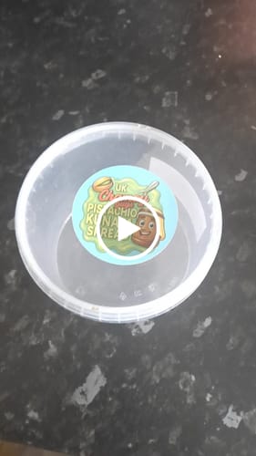 Customer video review of Pistachio Kunafa Spread