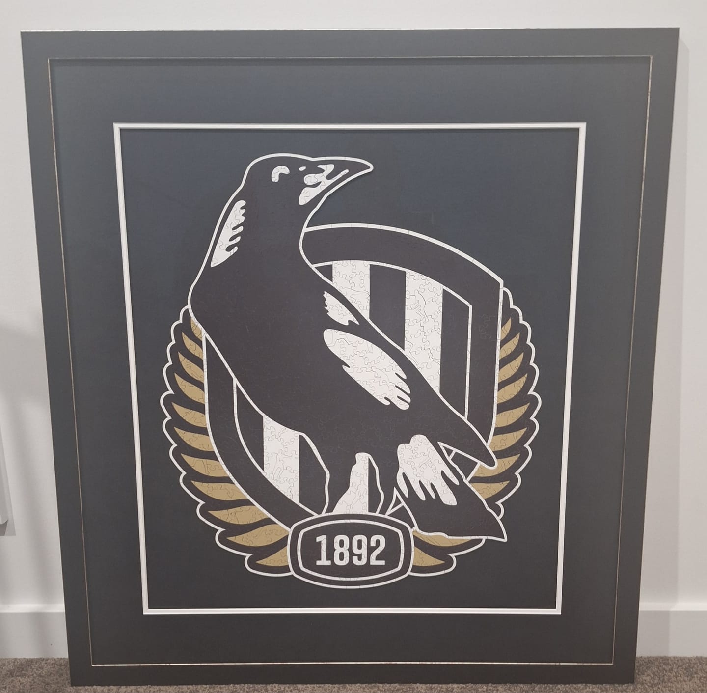 Customer photo review of Adelaide FC Logo - Wooden Puzzle