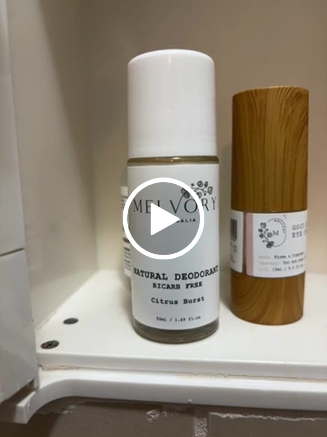 Customer video review of Natural Deodorant Bicarb Free Citrus Burst