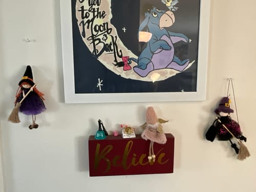 Customer photo review of Handmade Autumn Blessings Witches