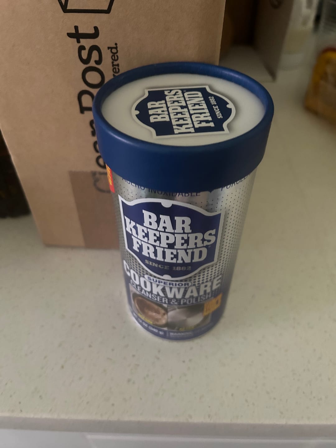 Customer photo review of Bar Keepers Friend Re-Usable Lid