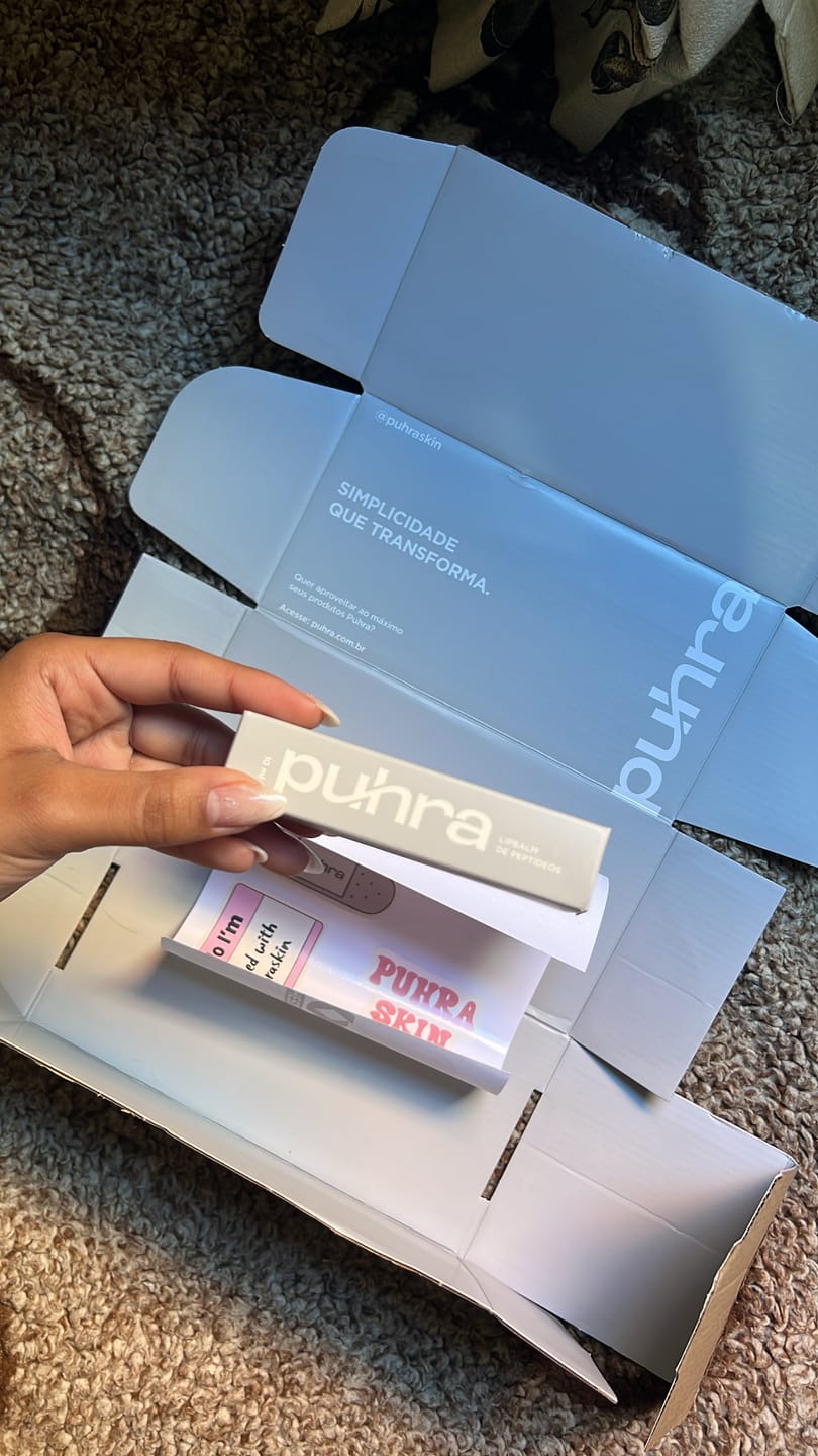 Customer photo review of LIPBALM DE PEPTÍDEOS